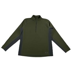 KUIU Enduro 1/4 Zip Pullover Wicking Makspec Green Men's Large